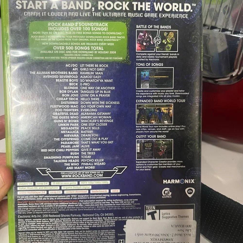 Fender rock band